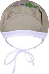 Cappellino estivo per bambini con visiera New Baby Little Whale verde