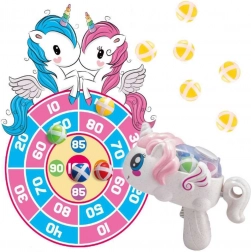 Woopie 2v1 Gioco di Freccette per Bambini Unicorno