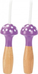 Corda per saltare viola a pois VILAC