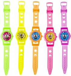 Orologio neon per bambini con labirinto a biglie, cinturino regolabile 20 cm