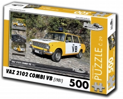 Puzzle Retro-auto VAZ 2102 Combi VB 500 pezzi