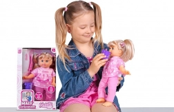 Bambola NATALIA Pulitina parlante 33 cm