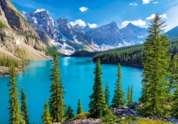 Puzzle 500 pezzi Lago Moraine Canada