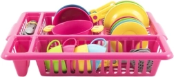 Set di stoviglie per bambini con scolapiatti – Set