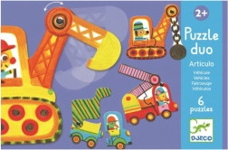 Puzzle Duo Macchinine in movimento