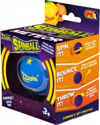 Spinball Twisted Fun Blu con meteorite giallo