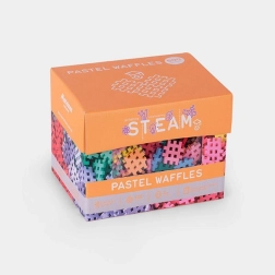 Blocchi di costruzione Waffle mini pastello 500 pezzi