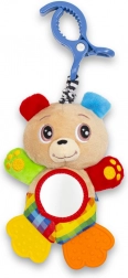 Giocattolo di peluche interattivo BABY MIX con clip