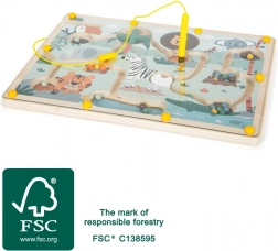 Labirinto magnetico Safari small foot