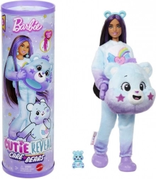 Barbie Cutie Reveal – Orsetti del Cuore, serie 2, bambola viola