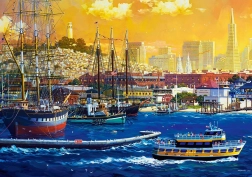 Puzzle Porto di San Francisco 500 pezzi