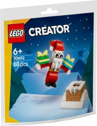 Lego Creator – Babbo Natale e camino natalizio
