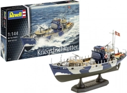Modello di nave in plastica Kriegsmarine KFK 1/144