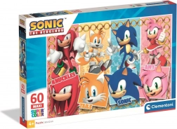 Clementoni puzzle riccio Sonic MAXI 60 pezzi