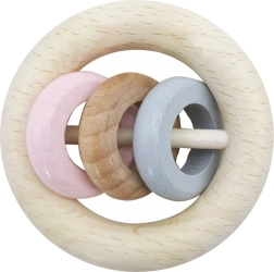 Hess sonaglino tre anelli rosa