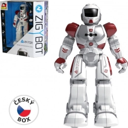Robot interattivo Viktor 27 cm, 21 funzioni, rosso