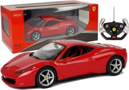 Auto R/C Ferrari 458 Italia Rastar 1:14 rosso