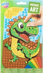 Set creativo a mosaico Dinosauro – mosaico metallico A5