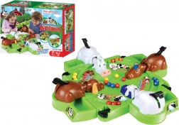 Gioco da tavolo di destrezza ANIMALI AFFAMATI – fattoria e biglie