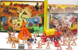 Indiani con accessori – miniature da gioco e set di accessori