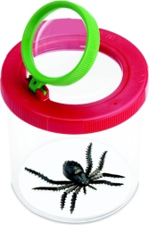 Barattolo di osservazione con doppia lente per insetti e oggetti naturali