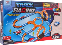 Pista da corsa con guida veloce