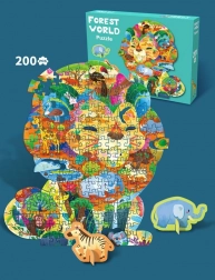 Puzzle Safari 200 pezzi per bambini