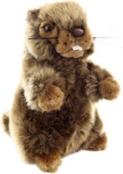 marmotta di peluche eco-friendly 18 cm