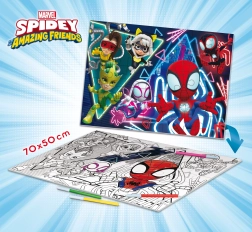 Spider-man Spidey Maxi puzzle da pavimento 70x50 cm