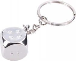 Portachiavi a forma di dado