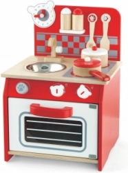 Cucina giocattolo in legno per bambini