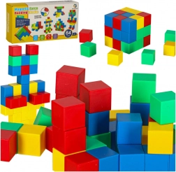 Blocchi da costruzione magnetici - set cubico 64 pezzi