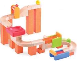 Wonderworld pista a biglie in legno TRIX Giostra e Vortice