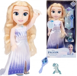 Bambola canterina DISNEY PRINCESS Elsa Frozen 35 cm con accessori