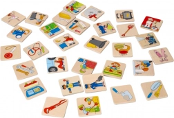 pexeso in legno professioni goki