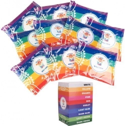 polvere colorata holi – set 10×100 g