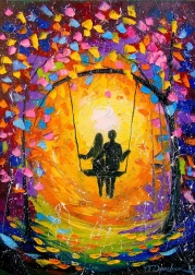 Puzzle Amore Romantico 1000 pezzi