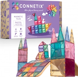 Connetix Pastel Starter Pack costruzioni magnetiche 64 pz