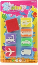 Timbri mezzi di trasporto – set 6 pz