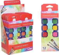 Colori ad acqua 12 pz