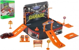 Giocattolo Garage con auto Welly Porsche