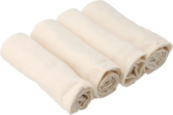 Pannolini in tessuto di cotone biologico New Baby Softy 70 × 70 cm, 4 pz