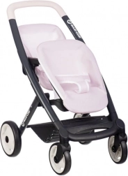 Passeggino sportivo per bambole gemelle Maxi Cosi rosa chiaro