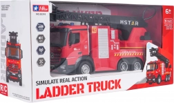 Auto dei pompieri RC con scala estensibile e nebbia d’acqua 2,4 GHz