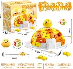 Gioco da tavolo per bambini Igloo con paperella