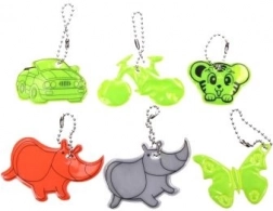 Portachiavi riflettente – mix di colori