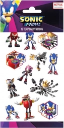 tatuaggi temporanei SONIC – set di motivi adesivi