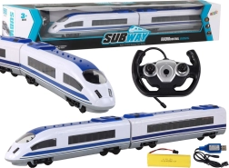 Treno telecomandato 65 cm Luci R/C Bianco