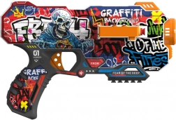 pistola manuale fast pioneer con 12 dardi in gommapiuma