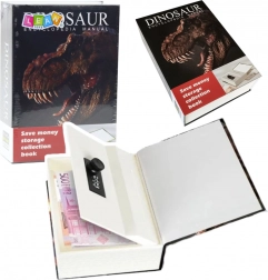 Libro Cassetta di Sicurezza con Dinosauro e Serratura Numerica